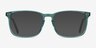California Clear Green AcetateEyeglass Frames from EyeBuyDirect, with Tinted Lenses