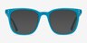 Boreal Aqua Blue AcetateEyeglass Frames from EyeBuyDirect, with Tinted Lenses