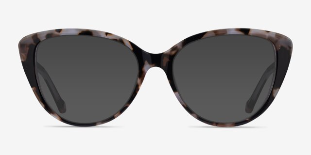 Destin Ivory Tortoise AcetateEyeglass Frames from EyeBuyDirect, with Tinted Lenses