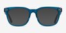 Adriatic Clear Blue AcetateEyeglass Frames from EyeBuyDirect, with Tinted Lenses