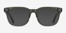 Adriatic Clear Khaki Green AcetateEyeglass Frames from EyeBuyDirect, with Tinted Lenses