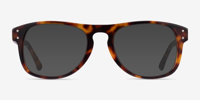 Galveston Tortoise AcetateEyeglass Frames from EyeBuyDirect, with Tinted Lenses