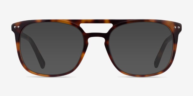 Eclipse Tortoise AcetateEyeglass Frames from EyeBuyDirect, with Tinted Lenses