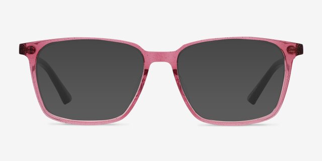 Juliana Glitter Pink   Black AcetateEyeglass Frames from EyeBuyDirect, with Tinted Lenses
