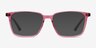 Juliana Glitter Pink   Black AcetateEyeglass Frames from EyeBuyDirect, with Tinted Lenses