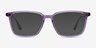 Juliana Glitter Purple AcetateEyeglass Frames from EyeBuyDirect, with Tinted Lenses
