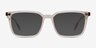 Basic Champagne AcetateEyeglass Frames from EyeBuyDirect, with Tinted Lenses