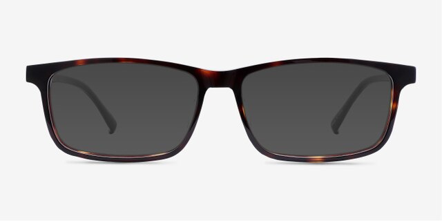 Jonas Tortoise   Black AcetateEyeglass Frames from EyeBuyDirect, with Tinted Lenses