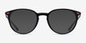 Sammy Black AcetateEyeglass Frames from EyeBuyDirect, with Tinted Lenses