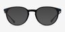 Sammy Tortoise Black AcetateEyeglass Frames from EyeBuyDirect, with Tinted Lenses