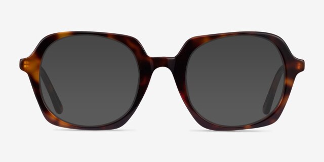 Faubourg Tortoise AcetateEyeglass Frames from EyeBuyDirect, with Tinted Lenses