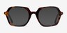 Faubourg Tortoise AcetateEyeglass Frames from EyeBuyDirect, with Tinted Lenses