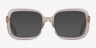 Provence Champagne AcetateEyeglass Frames from EyeBuyDirect, with Tinted Lenses