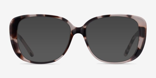Mileva Ivory Tortoise AcetateEyeglass Frames from EyeBuyDirect, with Tinted Lenses