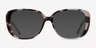 Mileva Ivory Tortoise AcetateEyeglass Frames from EyeBuyDirect, with Tinted Lenses
