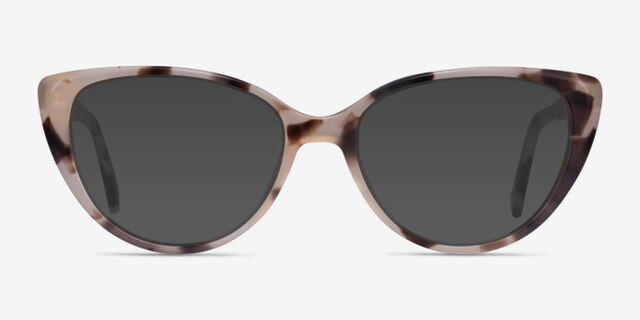 Cali Ivory Tortoise AcetateEyeglass Frames from EyeBuyDirect, with Tinted Lenses