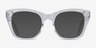 Cassie Clear AcetateEyeglass Frames from EyeBuyDirect, with Tinted Lenses