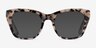 Cassie Écaille ivoire AcétateMontures de lunettes de vue d'EyeBuyDirect, Avec des Verres Teintés