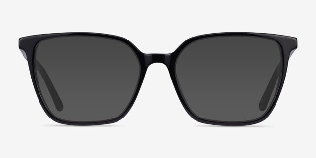 Nobel Black AcetateEyeglass Frames from EyeBuyDirect, with Tinted Lenses