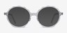 Anemone Clear AcetateEyeglass Frames from EyeBuyDirect, with Tinted Lenses