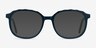 Maria Teal AcetateEyeglass Frames from EyeBuyDirect, with Tinted Lenses