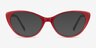 Twinkle Red AcetateEyeglass Frames from EyeBuyDirect, with Tinted Lenses