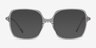 Domingo Clear Gray AcetateEyeglass Frames from EyeBuyDirect, with Tinted Lenses