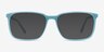 Tony Bleu AcétateMontures de lunettes de vue d'EyeBuyDirect, Avec des Verres Teintés