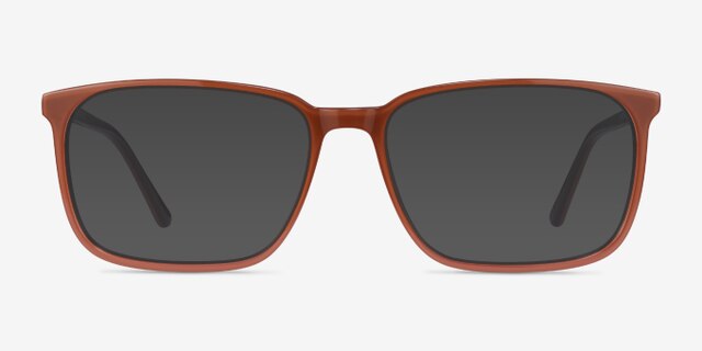 Tony Brown AcetateEyeglass Frames from EyeBuyDirect, with Tinted Lenses