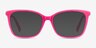 Michelle Pink AcetateEyeglass Frames from EyeBuyDirect, with Tinted Lenses