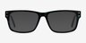 Brumalis Green Striped AcetateEyeglass Frames from EyeBuyDirect, with Tinted Lenses