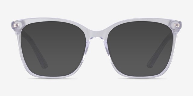 Meliora Clear AcetateEyeglass Frames from EyeBuyDirect, with Tinted Lenses