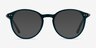 Riviere Teal AcetateEyeglass Frames from EyeBuyDirect, with Tinted Lenses
