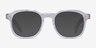 Apricus Clear AcetateEyeglass Frames from EyeBuyDirect, with Tinted Lenses