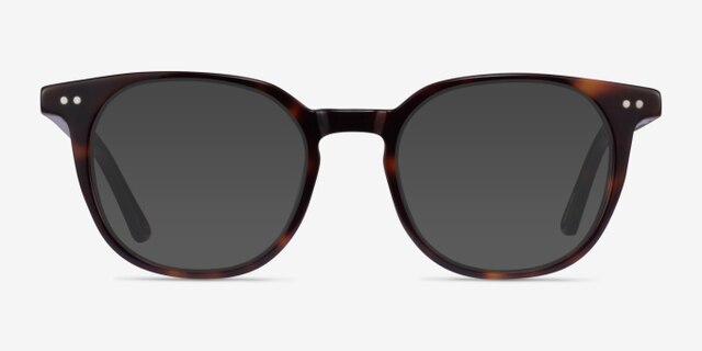 Auburn Tortoise AcetateEyeglass Frames from EyeBuyDirect, with Tinted Lenses