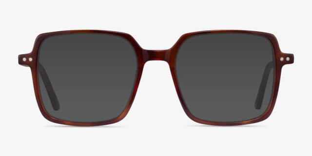 Yoko Tortoise AcetateEyeglass Frames from EyeBuyDirect, with Tinted Lenses