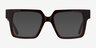 Granada Dark Brown AcetateEyeglass Frames from EyeBuyDirect, with Tinted Lenses