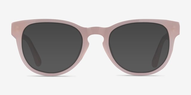 Cezanne Clear Pink AcetateEyeglass Frames from EyeBuyDirect, with Tinted Lenses