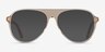 Percussive Clear Yellow AcetateEyeglass Frames from EyeBuyDirect, with Tinted Lenses