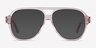Iggy Clear Pink AcetateEyeglass Frames from EyeBuyDirect, with Tinted Lenses