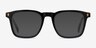 Murmur Black AcetateEyeglass Frames from EyeBuyDirect, with Tinted Lenses