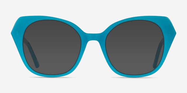 Noma Aqua AcetateEyeglass Frames from EyeBuyDirect, with Tinted Lenses