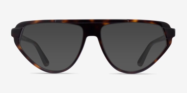 Grimsby Tortoise AcetateEyeglass Frames from EyeBuyDirect, with Tinted Lenses
