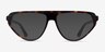 Grimsby Tortoise AcetateEyeglass Frames from EyeBuyDirect, with Tinted Lenses