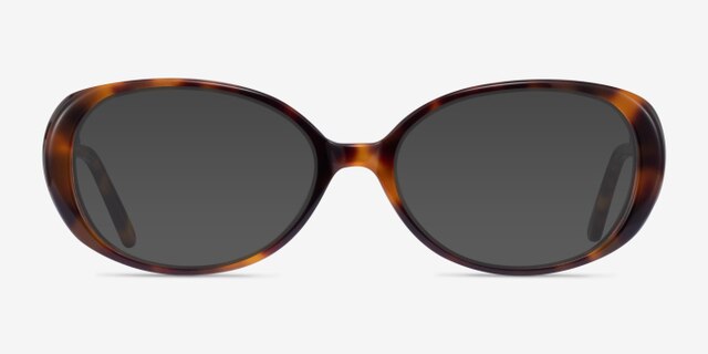 Surrey Tortoise AcetateEyeglass Frames from EyeBuyDirect, with Tinted Lenses