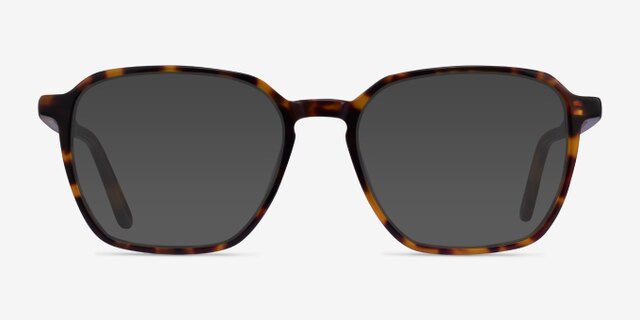 Ashby Tortoise AcetateEyeglass Frames from EyeBuyDirect, with Tinted Lenses