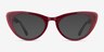 Legato Burgundy AcetateEyeglass Frames from EyeBuyDirect, with Tinted Lenses