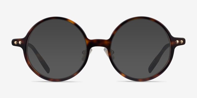 Greenwich Tortoise AcetateEyeglass Frames from EyeBuyDirect, with Tinted Lenses