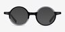 Wilcox Black Clear AcetateEyeglass Frames from EyeBuyDirect, with Tinted Lenses