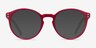Enjoy Burgundy AcetateEyeglass Frames from EyeBuyDirect, with Tinted Lenses